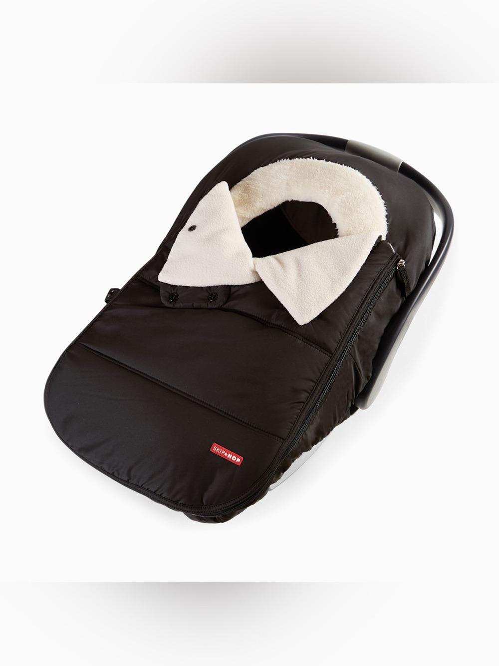 Skip Hop Black Stroll & Go Car Seat Cover
